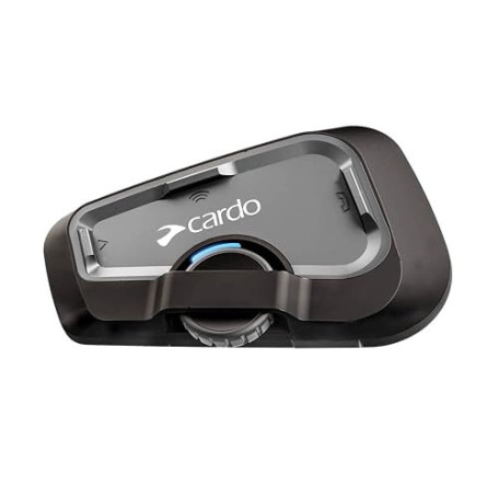 Cardo FREECOM 4X Motocyclette 2 Voies Bluetooth Communication System Casque - Noir, 1 Unités
