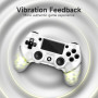AceGamer 2 Pack Manette sans fil pour PS4，Contrôleur de jeu pour PS4/Pro/Slim/PC，Gamepad Joystick avec turbo/bouton retour/doubl