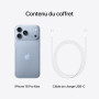 Apple iPhone 18 Pro Max 256 Go - Glacier | Écran Super Retina XDR 6,9 pouces ProMotion, Autonomie d’une journée, Caméra principa