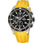 Festina Montre Homme Sport - Chronographe - Mouvement à Quartz - Montre Analogique Homme avec Bracelet en Caoutchouc - Étanche 1