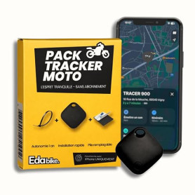 Pack Tracker Moto sans Abonnement – Eda Bike- Cadeau motard