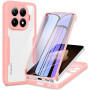 Phoona 360 degrés Coque pour Xiaomi 15T Pro 5G avec Protection d'écran, Silicone Antichoc Anti-Rayures Intégrale Étui Housse pou