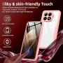 Phoona 360 degrés Coque pour Xiaomi 15T Pro 5G avec Protection d'écran, Silicone Antichoc Anti-Rayures Intégrale Étui Housse pou