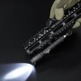 QIRUIMY M600C Lampe de poche LED Torche tactique 600 Lumens,Lumière Scout légère pour mlok Keymod 20mm Picatinny Rail System (No