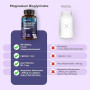 Magnesium Bisglycinate + Vitamine B6 1432mg - 180 Gélules Vegan | le Magnésium Contribue à Réduire la Fatigue & l'Épuisement (EF
