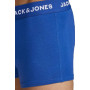 JACK & JONES Ensemble de 5 Boxers Trunks pour Homme en Jersey Stretch - Lot de sous-vêtements Basiques