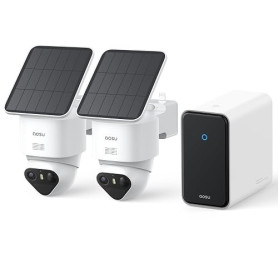 aosu T2 Ultra 4K Caméra Surveillance Extérieure sans Fil 16 to Extensible | aosuCortex, 32 Go, 16 To Extensible, 360°，Radar+PIR+