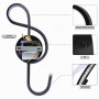 ZTWLEED Applique Murale Intérieure LED,18W 2000LM Lampe Murale Moderne | 3000K/4000K/6000K,Acrylique Luminaire mural Interieur p