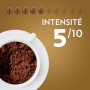 LAVAZZA - Café Grain Lavazza Qualità Oro - 100 % Arabica - Café Grain Italien - Intensité 5 - Paquet de 1 kg