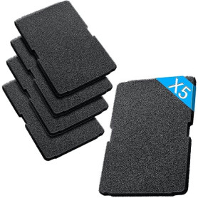 5pcs Filtre Seche Linge pour Beko 240x155x10mm 2964840100 Seche Linge Condensation Seche Linge Pompe a Chaleur Filtre éPonge pou