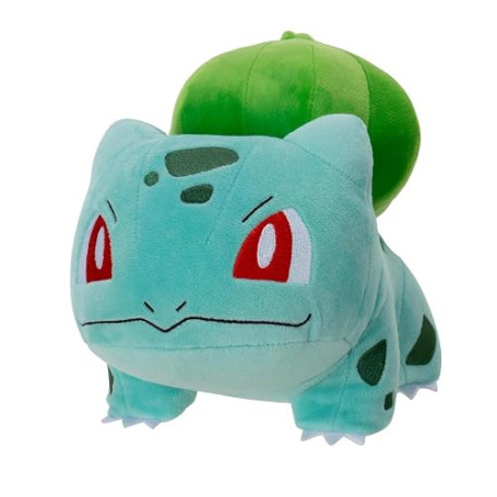 Pokémon Peluche Bulbizarre Peluche Douce de 20 cm avec des détails Authentiques