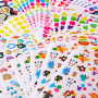 5000+ Gommettes Enfant Autocollants Stickers Colorés pour Scrapbooking DIY Cadeau d'anniversaire Fête des Enfants Récompenses