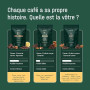 Incapto Café en Grain de Spécialité 1kg | Origine Colombie | 100% Arabica | Café de Spécialité 84 points SCA | Torréfaction Natu