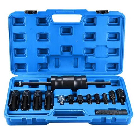 FreeTec Jeu d'extracteurs d'injecteurs diesel - Extracteur d'injection - Extracteur d'injecteurs - Outil CDI (14 pièces)
