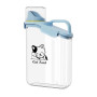 Geyecete Boite Croquette Chat,Conteneur de Nourriture pour Animaux,Hermétique 2.8 L,Récipient Alimentaire avec Tasse à Mesurer,P