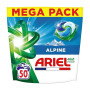 Ariel PODS 4en1 Alpine x50 | Lessive En Capsule, 50 Lavages, élimination Impeccable Des Tâches, efficace Même A Froid Et En Cycl