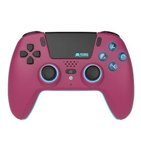 Freaks and Geeks-Manette Bluetooth pour PS5 LED Hall Effect - Cherry Red