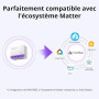 SONOFF Interrupteur Matter pour Volet roulant MINI-RBS, Wi-Fi 2,4 GHz, Format Mini, Contrôle en Pourcentage, Compatible Alexa/Go