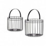 Panier Cylindrique Métal (2 pcs) 59,99 €