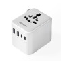 TESSAN Adaptateur Prise Universelle avec 2 USB C et 2 USB A | Chargeur Universel, Adaptateur Universel de Voyage France vers Ang