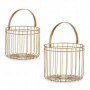 Panier Cylindrique Métal (2 pcs) 59,99 €
