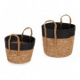 Panier Noir Marron Algues marines (2 pcs) 67,99 €