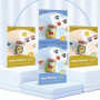 A-SUB Papier autocollant en vinyle imprimable imperméable de qualité supérieure blanc brillant, étiquettes autocollantes en viny