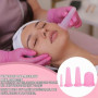 4 Ventouses Massage en Silicone, Anti-Cellulite & Visage, Kit de Ventouses Corps et Visage pour Massage Cupping, Facile à Utilis
