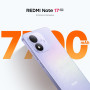 Xiaomi REDMI Note 17, Smartphone 6+256 Go, Noir, Batterie 7700 mAh | Appareil photo 50 MP, charge 45 W, écran GOLED FHD+ 6,99″, 