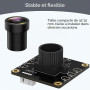 innomaker 1080P USB2.0 Caméra UVC, 130°, Plug & Play pour PC, Raspberry Pi, Jetson Nano et SBC. Compatible avec Windows, Linux,