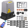 VEVOR Motorisation Portail Coulissant 1800 kg 7 m Ouvre-portail Automatique | Pour Hôtels, Usines, Écoles, Maisons Privées, Ferm