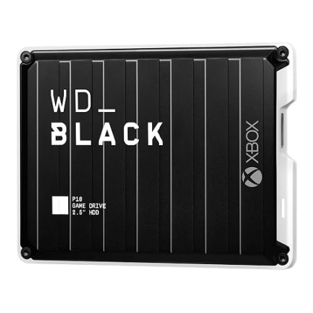 WD_BLACK P10 Game Drive pour Xbox 2 To, Disque dur Externe Portable, Noir