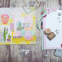 Aladine - Stampo Scrap Mini Alphabet - Kit de Tampons pour Carterie Créative - Scrap, DIY, loisirs créatifs - Set de tampons à e
