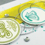 Aladine - Stampo Scrap Mini Alphabet - Kit de Tampons pour Carterie Créative - Scrap, DIY, loisirs créatifs - Set de tampons à e
