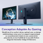 Alienware 27 Écran PC Gaming - AW2725D, QHD (2560x1440), 280Hz, QD OLED | 0.03ms, NVIDIA G-SYNC Compatible, AMD FreeSync Premium