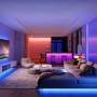 MUSUNIA Bande LED à piles - 2 m - RGB 5050 - Fonctionne avec piles ou USB - Intensité variable à distance - 16 couleurs - Découp