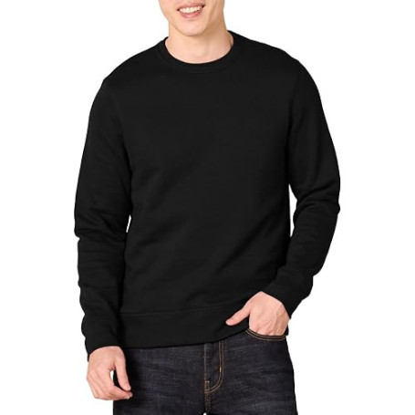 Amazon Essentials Sweatshirt en Molleton Col Rond Homme