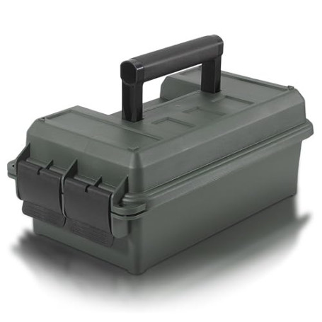 Prothens Boîte de Stockage de munitions, imperméable à l'eau, pour Stocker des munitions, empilable et verrouillable Chasse et t