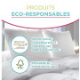 Blanrêve - Lot de 2 Oreillers Confort - Doux et Moelleux - 60x60 cm | Lot de 2 oreillers en microfibre. Garnissage Polyester - I