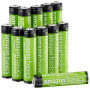 Amazon Basics Lot de 12 piles rechargeables AAA NiMH performantes, 800 mAh, 1,2 V, rechargeables 1 000 fois, préchargées