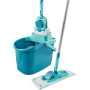 Leifheit Set Complet Balai Serpillière Seau essoreur Power Clean M | Technologie CleanBlade avec housse Micro Duo, essorage par