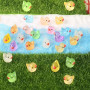 Mini Canard en Plastique 100 Pcs, 10 Couleurs Mini Canard | pour Bricolage, Maisons de Poupées, Paysage de Jardin et Aquariums
