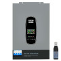 DATOUBOSS Onduleur Hybride Solaire 6200W,48V CC vers 230V CA,120A MPPT,Puissance d'entrée photovoltaïque 8500W,Fonctionnement sa