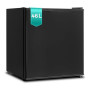 SMETA Petit Frigo 46L, Mini Réfrigérateur, Mini Frigo de Chambre, avec Thermostat Réglable et Porte Réversible, pour Chambre, Bu