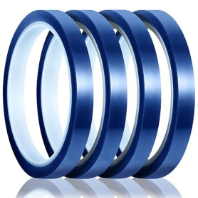 Outus 4 Rouleaux 10 mm x 33 m 108 ft Ruban Chauffant pour Sublimation | Ruban Résistant à Chaleur sans Résidus, Ruban de Transfe