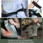 Garrot Tourniquet, Pansement Israelien 2 Pcs, Pansement Compressif Hemostatique Urgence, Garrot Tourniquet Militaire de 6'', ave
