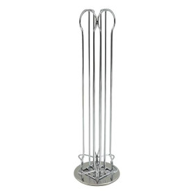 42164 Fackelmann Porte capsule Nespresso, porte dosette Nespresso, distributeur de capsule à café Nespresso, Acier chromé, 37,5