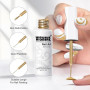 Vishine Gel Liner Nail Art Métallique Argent Or Bronze 2pcs – Effet Chrome Miroir 3D, Vernis Gel de Traçage avec Pinceau Fin pou