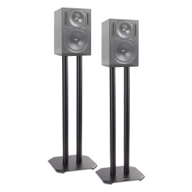 Duronic SPS1022 /60 Paire de Pieds d'Enceintes - 60 cm de Hauteur - Lestable avec du Sable - Cônes pour réduire Vibrations - Com