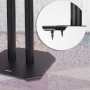 Duronic SPS1022 /60 Paire de Pieds d'Enceintes - 60 cm de Hauteur - Lestable avec du Sable - Cônes pour réduire Vibrations - Com